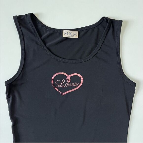 Vintage Sequins Love Tank - Picture 5 of 7